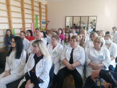 Встреча коллектива учреждения с депутатом Гомельского областного Совета депутатов