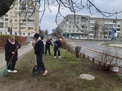 Коллектив УЗ»ГОДСМ» на Республиканском субботнике