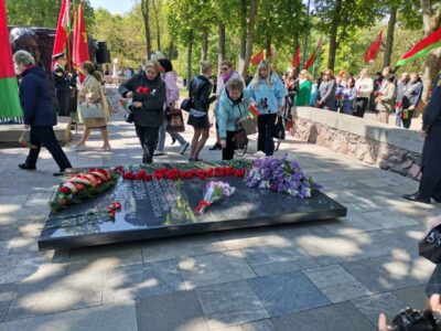 Работники УЗ «ГОДСМ» приняли участие в районном торжественном митинге
