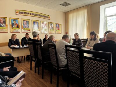 Заседание тренерского совета ГГУОР прошло с участием главного врача Гомельского областного диспансера спортивной медицины Хаустовой Е.С.