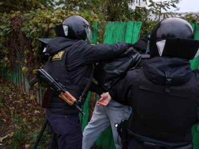 В Гомеле правоохранители тренировались задерживать преступника