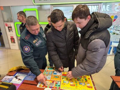 «За безопасность вместе»: гомельские спасатели заботятся о каждом!